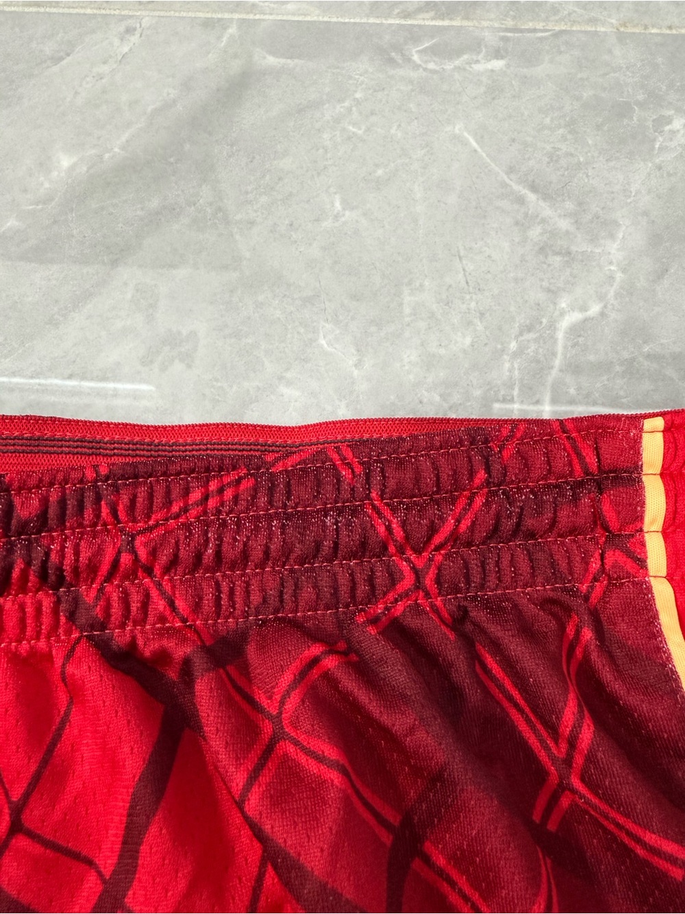 Women’s Nike Dri-Fit Running Training Workout Shorts Geometric Drawstring XL - Picture 8 of 16